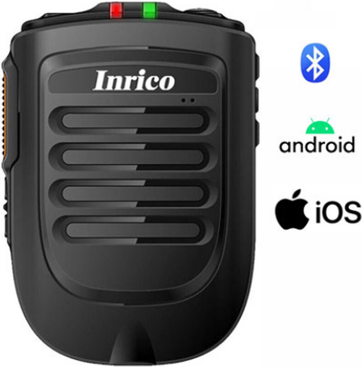 Inrico B-02 Bluetooth PTT hand microfoon voor IOS , Android en Inrico