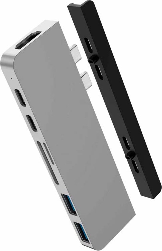 HyperDrive HD28C-SILVER USB-C dockingstation