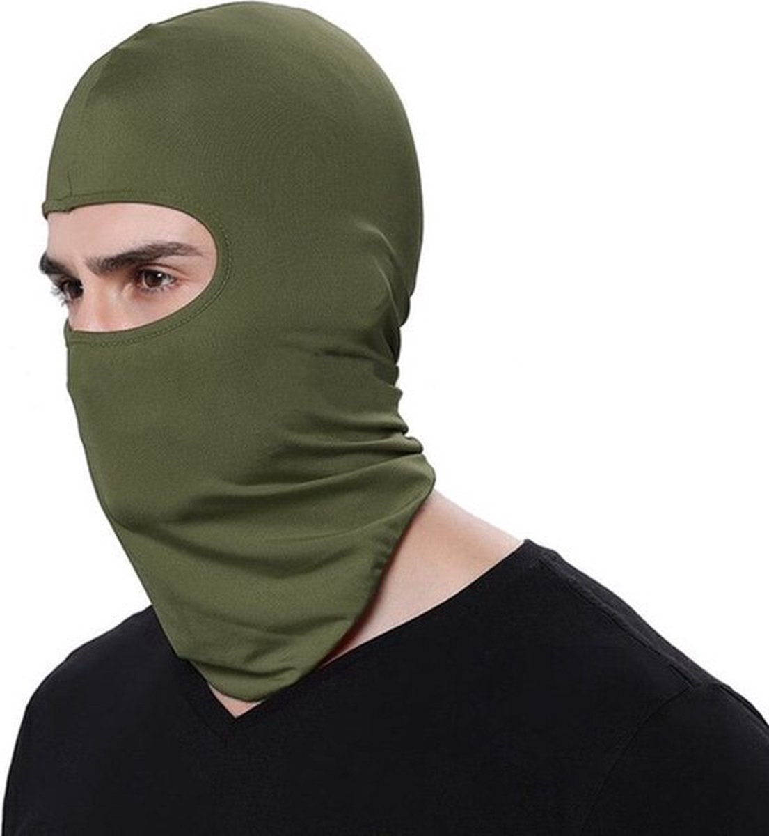 Doodadeals® 2-Pack Balaclava Motor – Helmmuts Motor – Bivakmuts Donkergroen