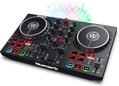 Numark Party Mix II - DJ-controller / DJ-set voor beginners met ingebouwde DJ-verlichting en DJ-mixer voor Serato DJ Lite
