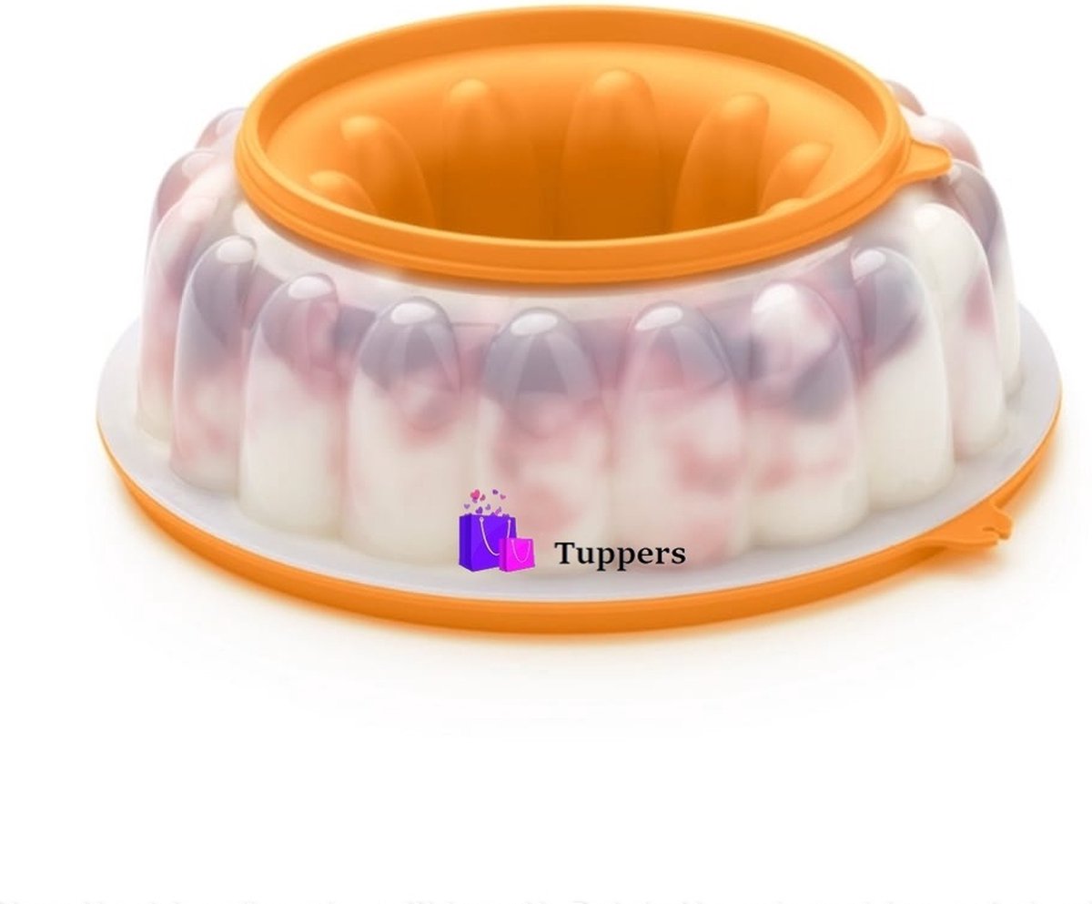 Tupperware Puddingvorm Oranje