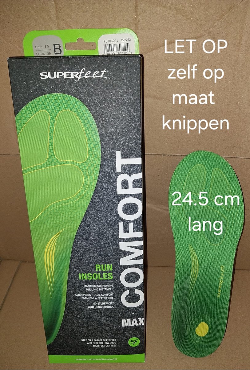 Superfeet Run Comfort 34-36