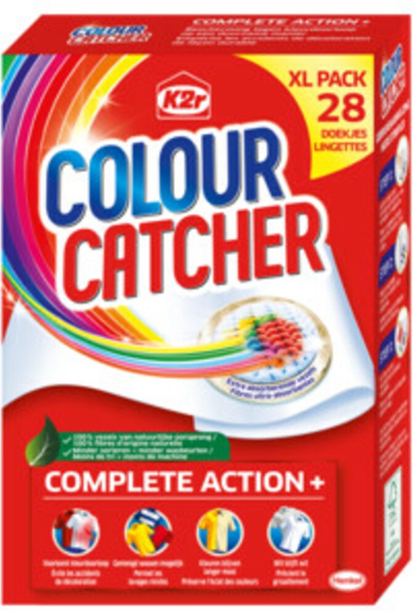Goedkoopste 12x K2R Colour Catcher Doekjes 28 stuks