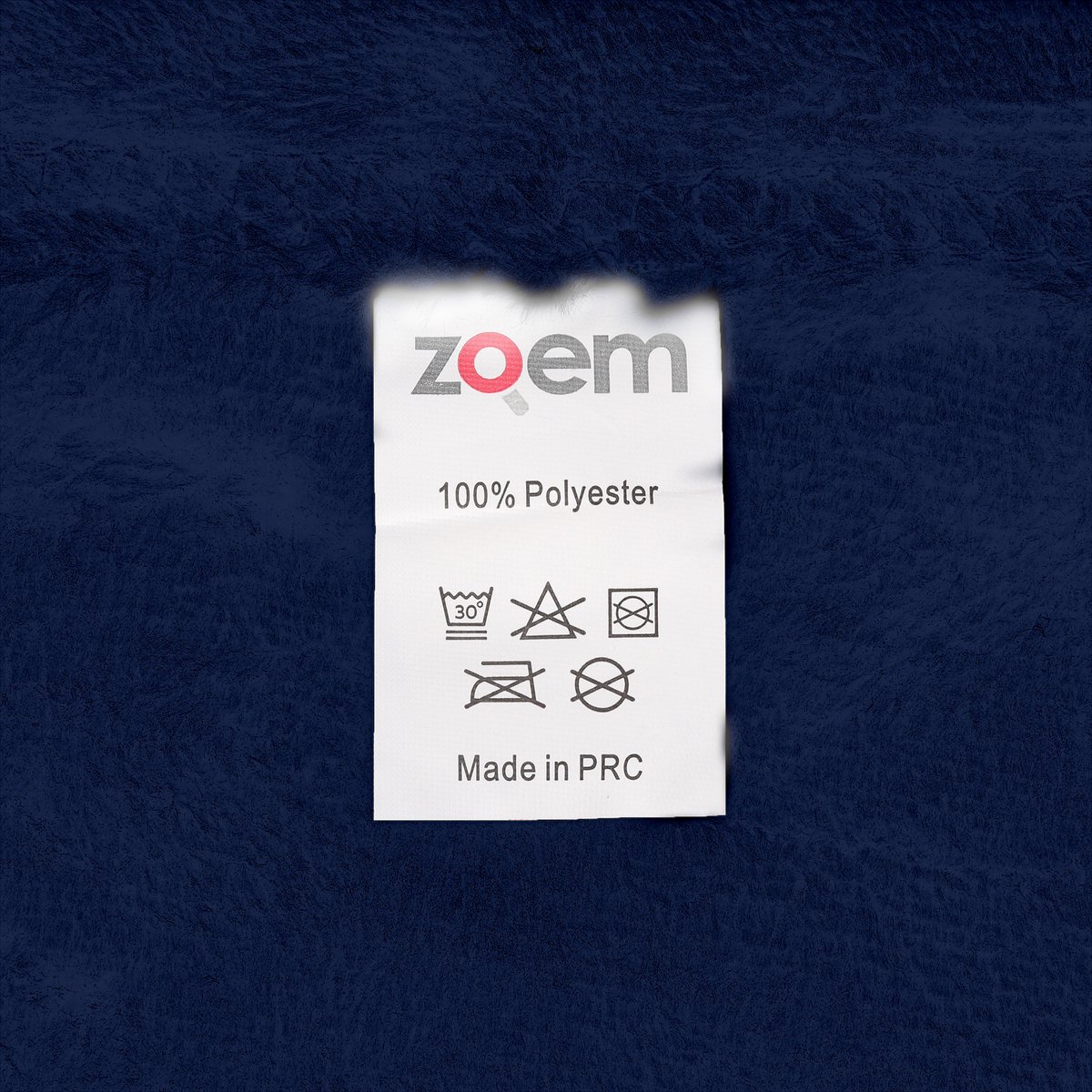 Zoem - Fleece deken met mouwen Donker blauw - fleece plaid - sweater - 280 gsm - trui - Snuggle Hoodie - Oversized fleece — cadeau in Wonen & Interieur - foto 3
