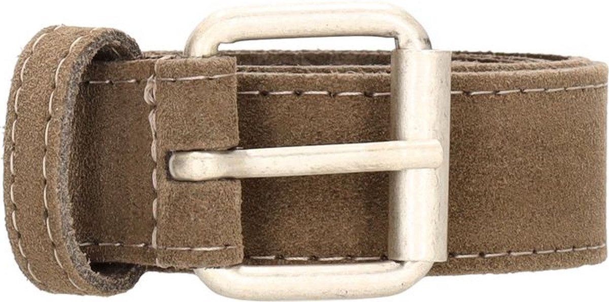 Hide & Stitches El Paso Riem - Taupe - 3 cm - Leer - Maat 105