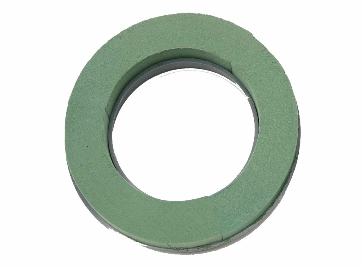 HBX natural living steekschuim ring nat Ø30cm bloemschikken.