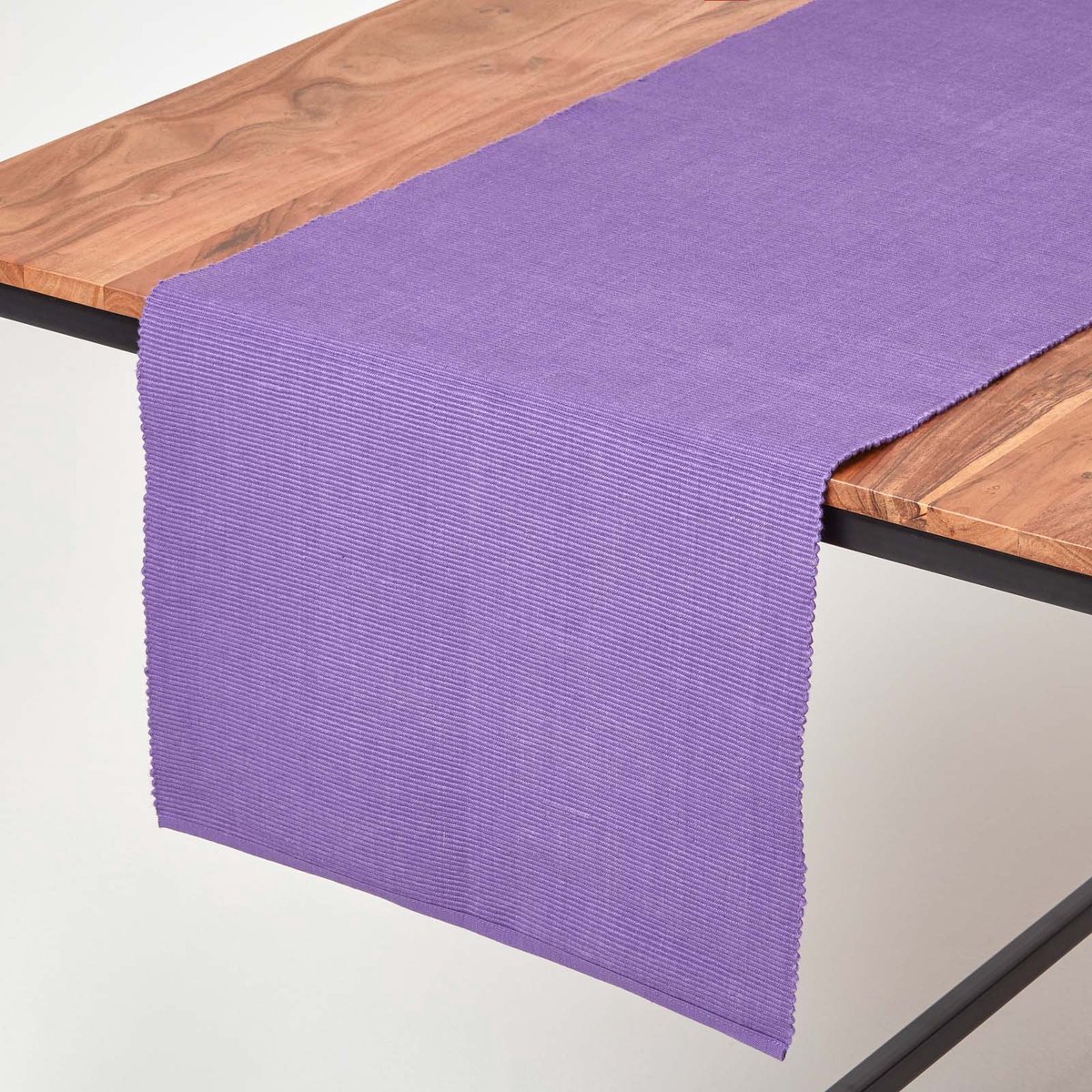 Homescapes 100% katoenen tafelloper, paars