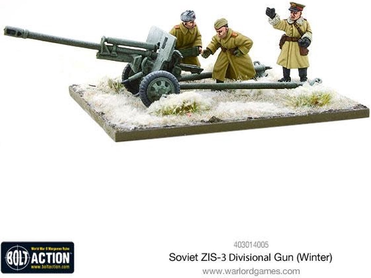 Soviet ZIS-3 divisional gun (Winter)