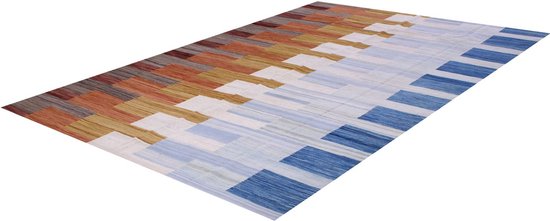 Tapis coloré Tapis en laine tissé à la main à poils courts - Koho Afghan Modern Kilim 292x197 - 292x157cm - Moderne - Salon - Salon - Chambre - Salle à manger