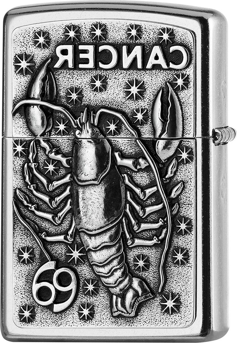CANCER V19 messing design 583812 - PL 207 Animal aansteker
