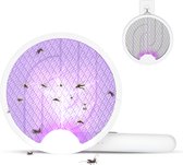 NIVADA 2-in-1 Elektrische Vliegenmepper WD980 - Muggenlamp - Ophangbaar - Insectenloklicht - Kindveilig - Vliegenvanger & Muggenvanger