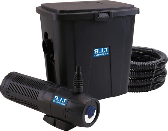 Vijverfilter - Extern - Voor vijverinhoud tot 4.000 liter - UV-C 9 watt - 1.000 l/u - Filtertank 10 liter Vijverfilter