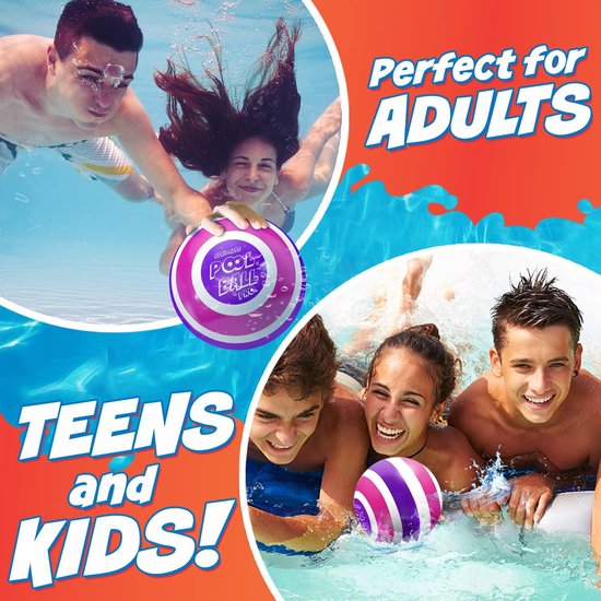 Ultimate Pool Ball Waterbal - Voor onder water dribbelen & duikspel - Kids van Ultimate — afbeelding 3