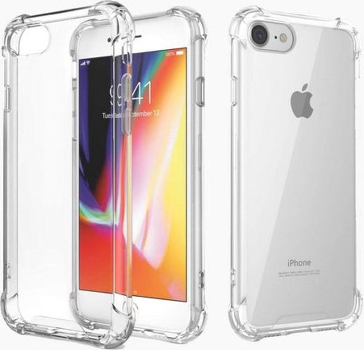 Apple iPhone 7/8/SE2020/SE2022 hoesje met stevige hoeken