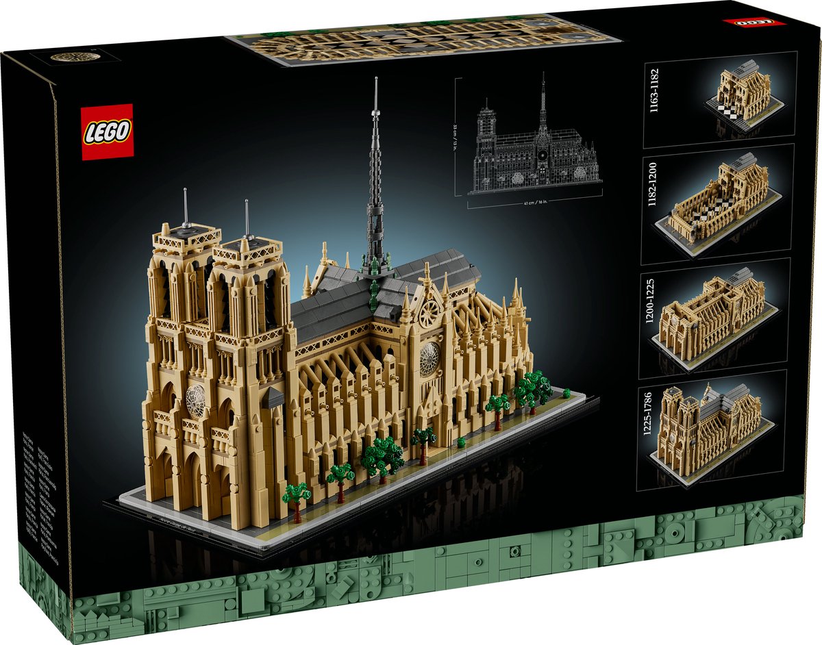LEGO Architecture Notre-Dame van Parijs - 21061 — afbeelding 24