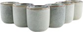 Tasses à expresso OTIX - Set de 6 - Tasses à café - 80 ml - Mugs - Faïence - HÊTRE