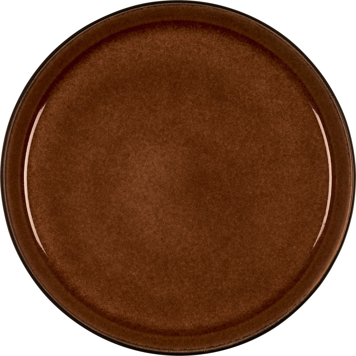 BITZ Gastro Bord Dia. 21 x 2,0 cm Zwart/Amber