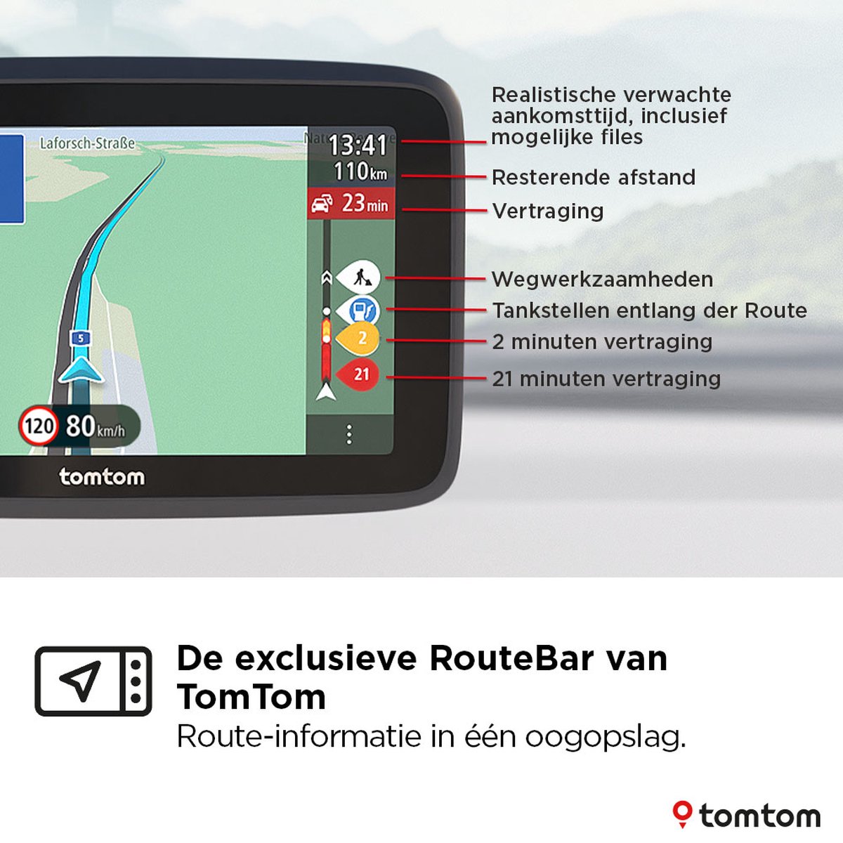 TomTom GO Classic 6 (2nd GEN) - Autonavigatie - Europa (incl. dubbele USB snellader) thumbnail 5