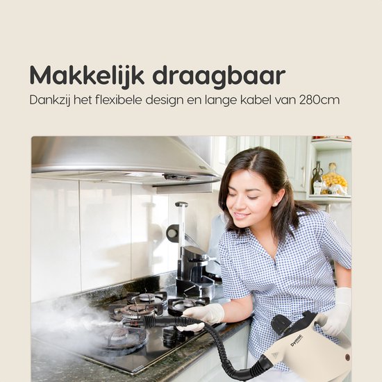 Multi-functionele 9-in-1 Draagbare Stoomreiniger Met Accessoires Steany Innovagoods 0 35 L 3 Bar 1000w 123399 1