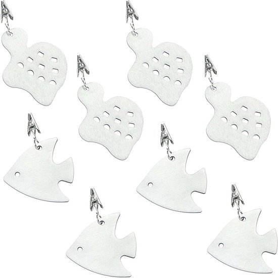 IFUDE Marbre Poids De Nappe, 6 Morceaux Pince Nappe Table Epaisse Poids