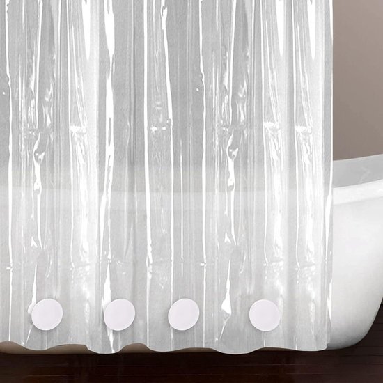 Lot de 4 poids pour rideau de douche, aimants pour rideau de douche, poids de rideau de douche, poids aimants de rideau de douche, poids pour rideaux de douche, nappes