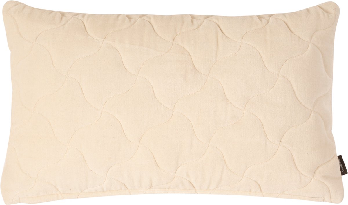 Dayna Velvet kussen wit 30x50cm