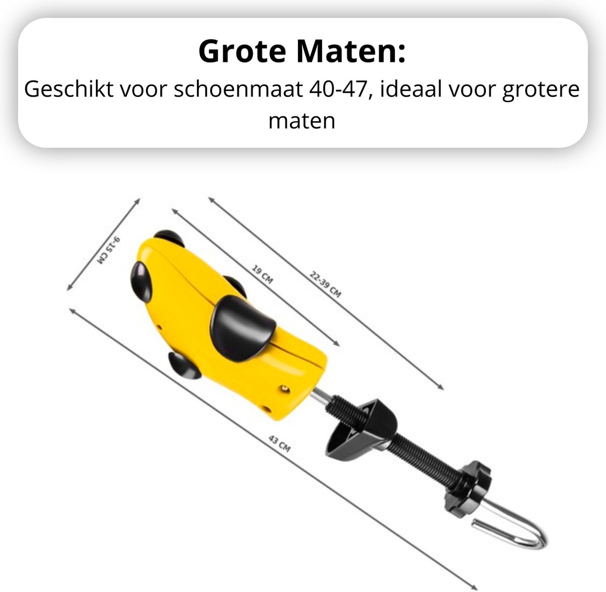 Schoenspanner Twee Stuks Maat 40 t m 47 Schoenoprekker Schoenspanners . bol