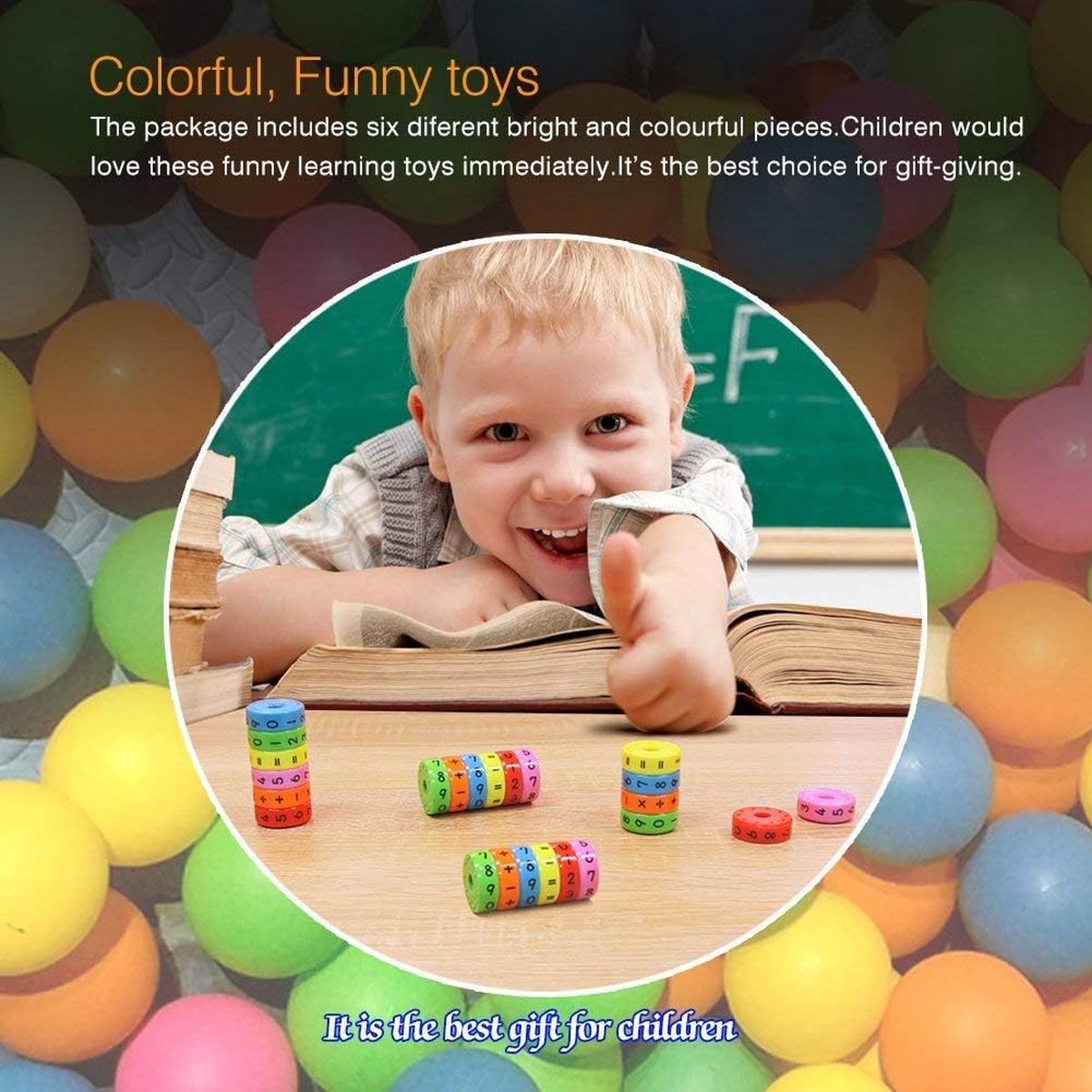 Mathématiques Puzzle Jeu Chiffres Cube d'Éveil Éducatif intelligence Apprentissage numérique Arithmétique Enfant Jouet Casse tête - Jeux - Jouets Mathématiques Puzzle Jeu Chiffres Cube d'Éveil Éducatif intelligence Apprentissage numérique Arithmétique Enfant Jouet Casse tête - Jeux - Jouets