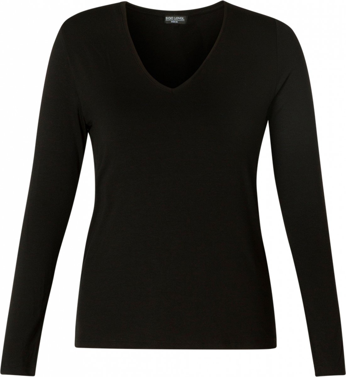 BASE LEVEL CURVY BLCAlize Jersey Shirt - Black - maat 4(54/56)