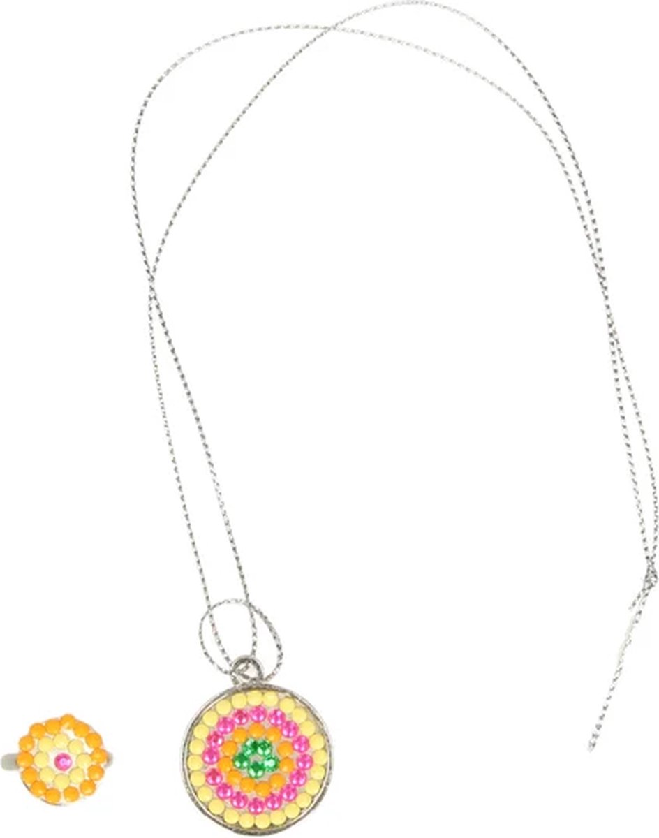 Grafix Diamond Painting Jewellery | Maak je eigen sieraden | Diamond Painting sieraden | Kettingen & ringen | Sieraden meisjes — cadeau in Spellen & Speelgoed - foto 7
