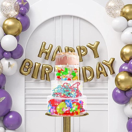 Zij is de kers op de taart banner Bachelorette feestdecoraties voor