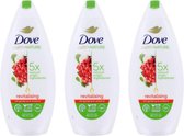 Bol.com Dove Douchegel Revitalising - Voordeelverpakking 3 x 225 ml aanbieding
