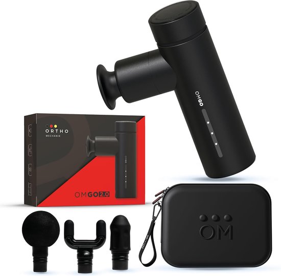 OrthoMechanik Go 2.0 Massage Gun met App en Draagtas - OrthoMechanik - €139,99