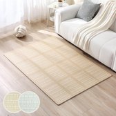 Speelkleed voor kinderen, baby's en peuters, gemaakt van kurk en rubber, Stars 140x110cm, anti-allergeen en antislip, kruipmat gemaakt van natuurlijke materialen, inclusief draagtas