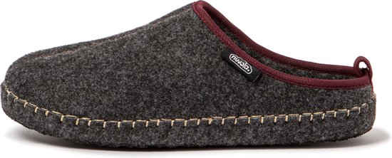 Pantoufles Nuvola -Unisexe-gris grenat-41