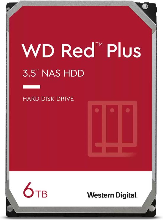 Western Digital Red Plus - 6 TB