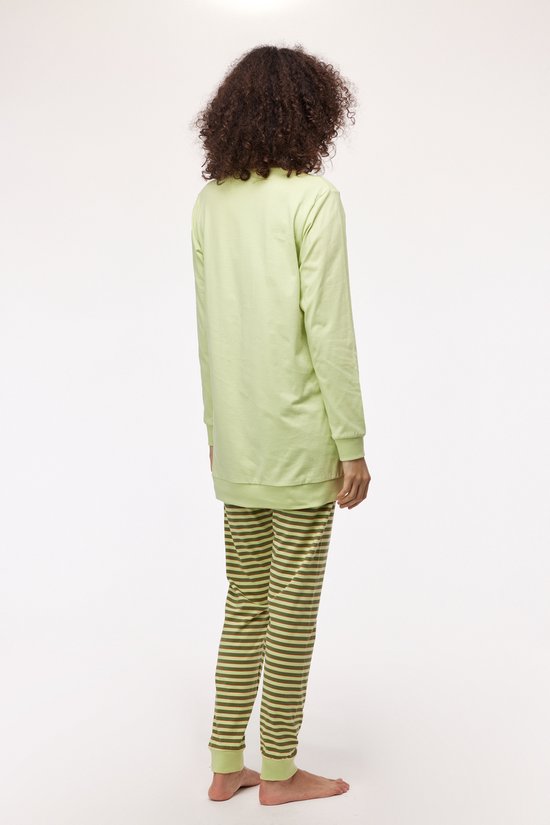 Pyjama Woody femme - canard - vert clair - 242-10-POP- S/705 - taille 152