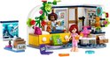 Lego Friends speelset van Aliya's kamer met poppetjes en accessoires.