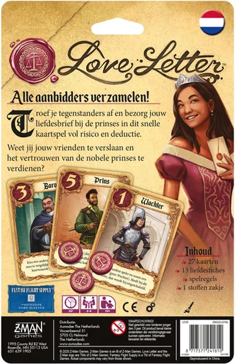 Love Letter - Kaartspel (Nieuwe Editie) — afbeelding 11