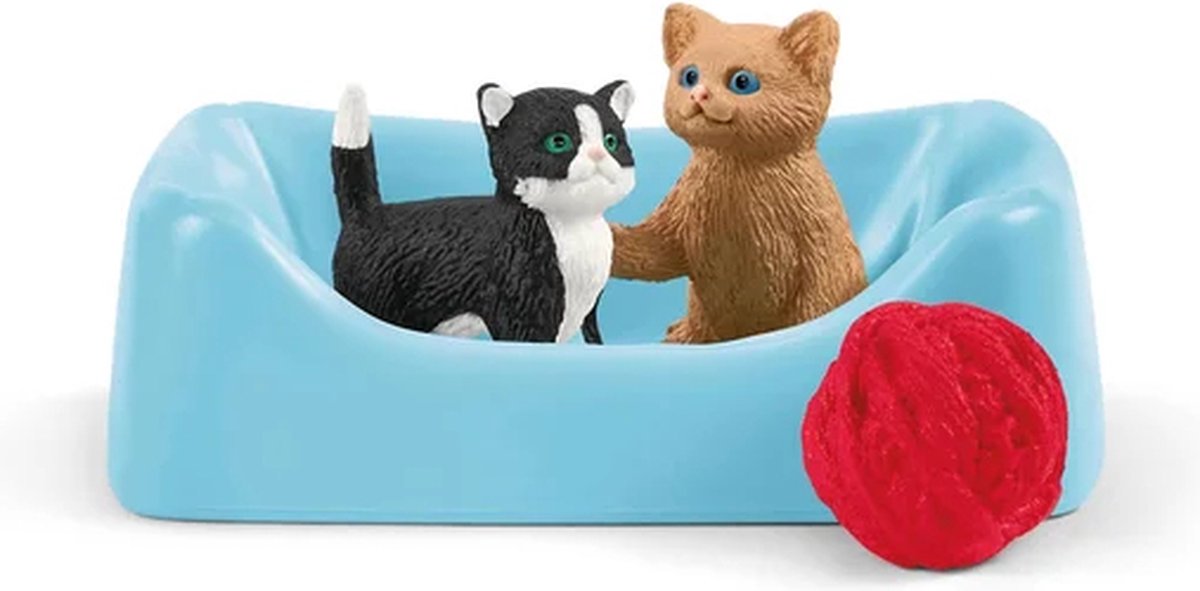schleich FARM WORLD - Wandeling met een schattig katje - Speelfigurenset - Kinderspeelgoed voor Jongens en Meisjes - 3 tot 8 jaar - 9 Onderdelen — afbeelding 13
