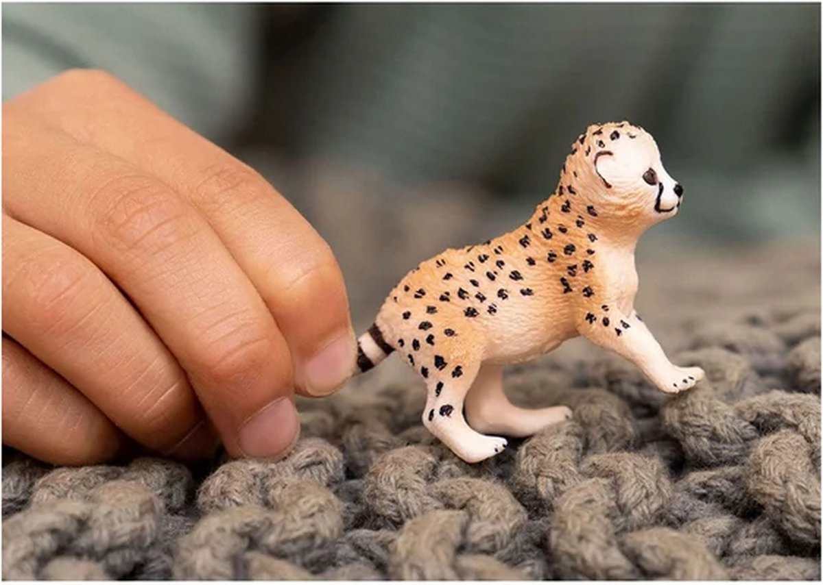 schleich WILD LIFE - Jachtluipaardwelpje - 14866 — afbeelding 8