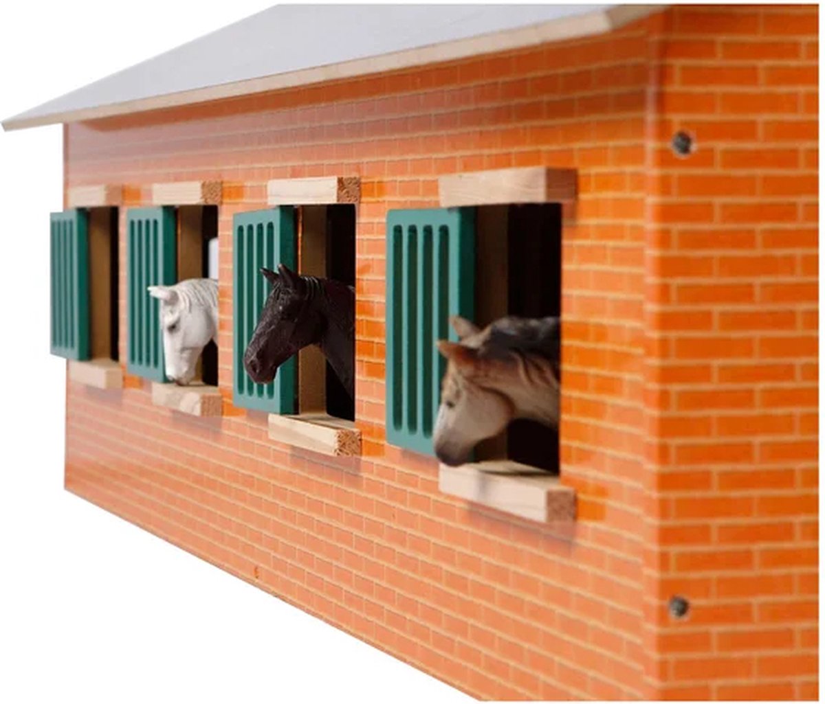 Kids Globe Paardenstal met 7 boxen, 1:24 — afbeelding 9