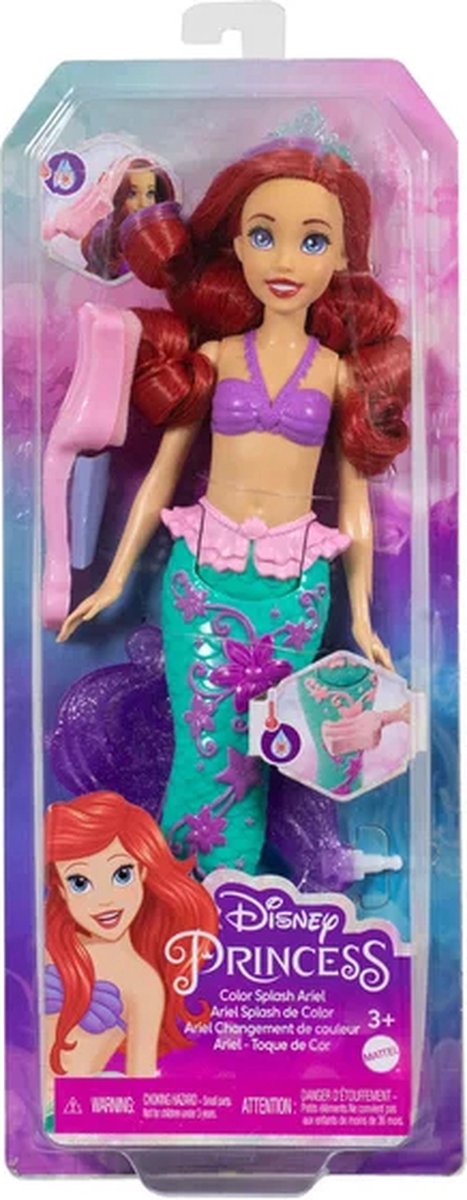 Disney Princess Ariël met Kleurexplosie - Pop — afbeelding 3