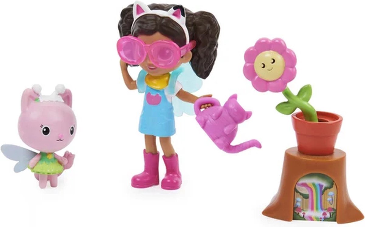 Gabby's Poppenhuis - Tuin Speelset met Gabby & Kitty Fee — afbeelding 8