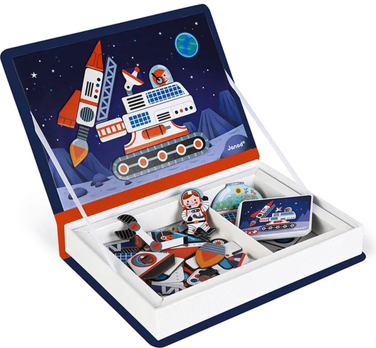 Janod - Magnetibook - Heelal - Magneetboek Speelset — afbeelding 13
