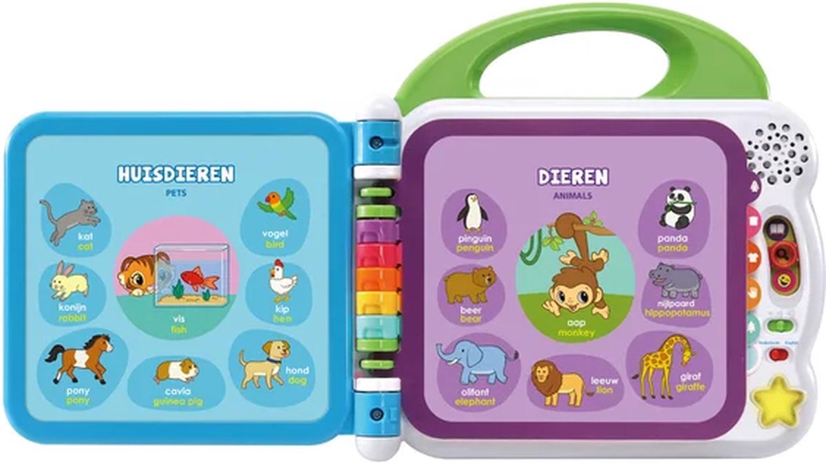 VTech Baby Mijn Eerste 100 Woordjes Boek - Educatief Speelgoed - Woordjes Leren - Nederlands & Engels Gesproken - Cadeau - Kinderspeelgoed 1.5 tot 4 Jaar — afbeelding 7
