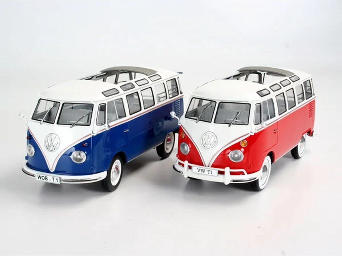 Revell Modelbouwpakket Auto - 07399 Volkswagen VW T1 Samba Bus Plastic - 1:24 - Modelbouw — afbeelding 12