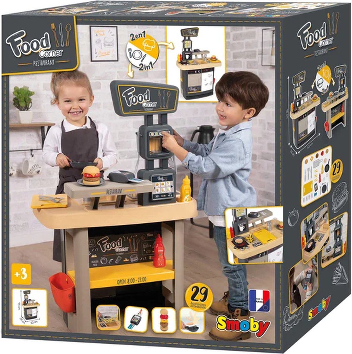 Smoby - Food Corner - Speelkeuken — afbeelding 9