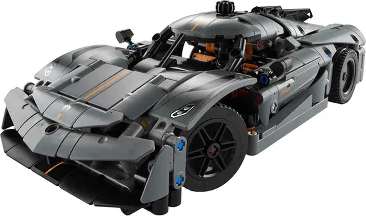 LEGO Technic - Koenigsegg Jesko Absolut grijze hypercar - 42173 — afbeelding 16