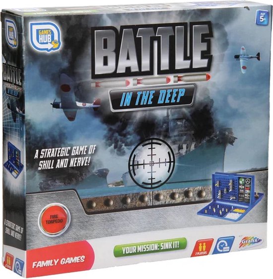 Grafix Battle In The Ocean Jeu de bataille navale - jeu de stratégie | jeu de réflexion